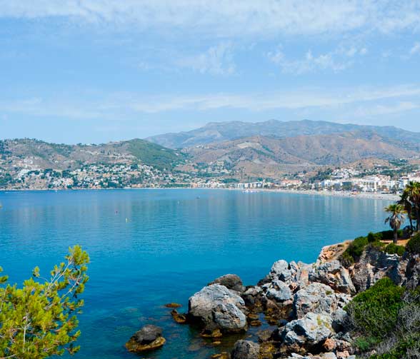 playa de la herradura granada hotel almijara